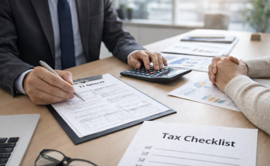Personal income tax preparation and filing services in Ontario