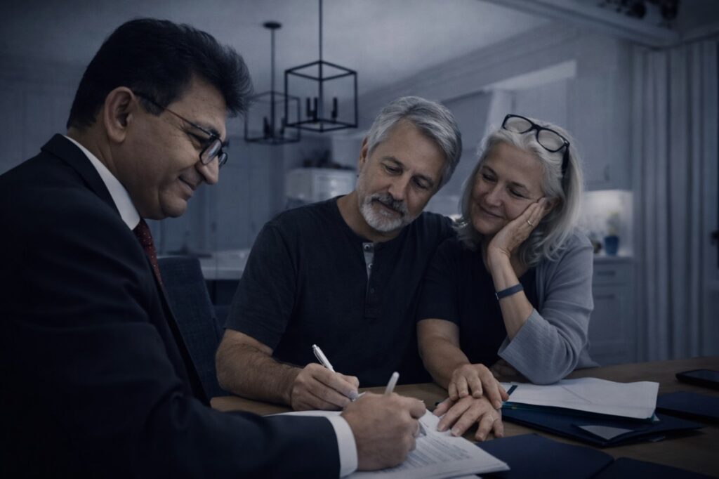 CPA helping executor with deceased tax return in Burlington including final T1 and estate tax filing.