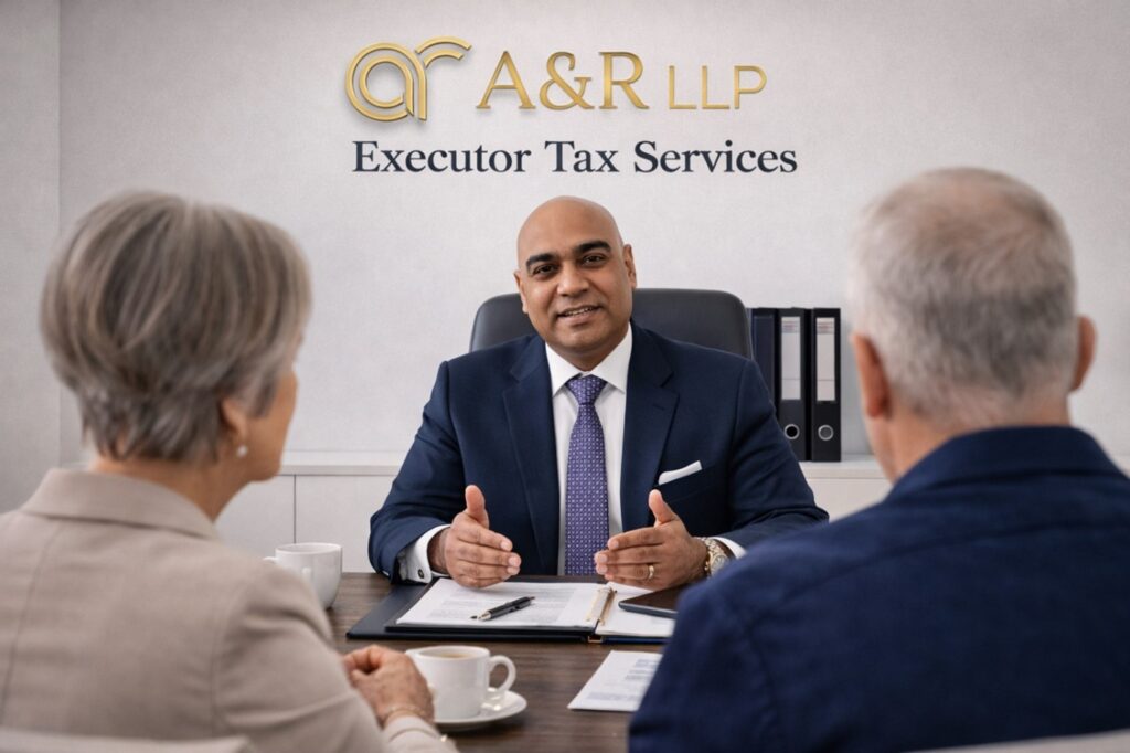 Executor meeting CPA in Burlington for estate tax filing and CRA clearance certificate guidance